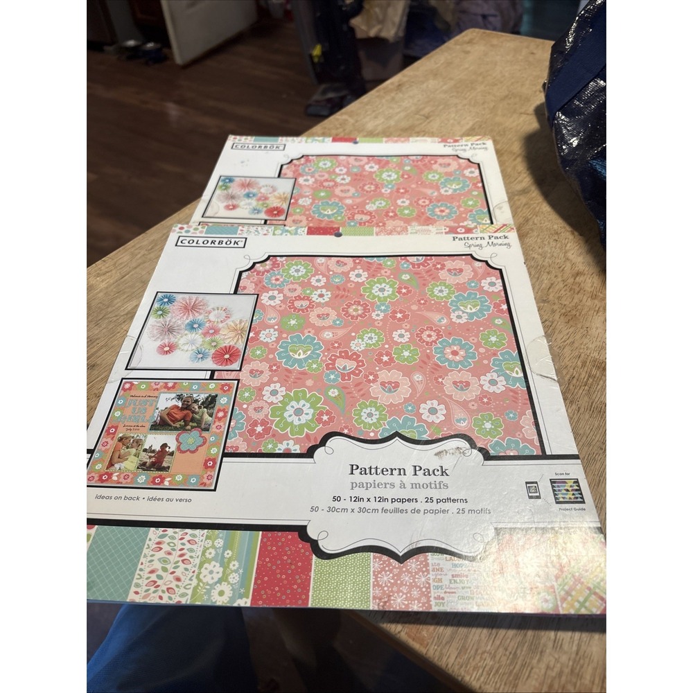 Color book Scrapbook Pages Pack Pattern Pack 2 Books